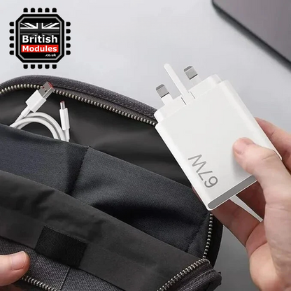 Xiaomi 67W HyperCharge Combo (Type-A) 3 Pin UK