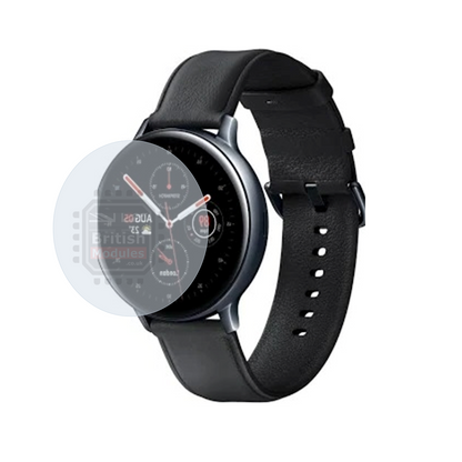 British Modules Samsung Galaxy Watch Clear Coat Self-Healing HydroGel Screen Protector Cover (Pack of 6)