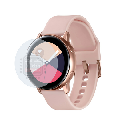 British Modules Samsung Galaxy Watch Clear Coat Self-Healing HydroGel Screen Protector Cover (Pack of 6)