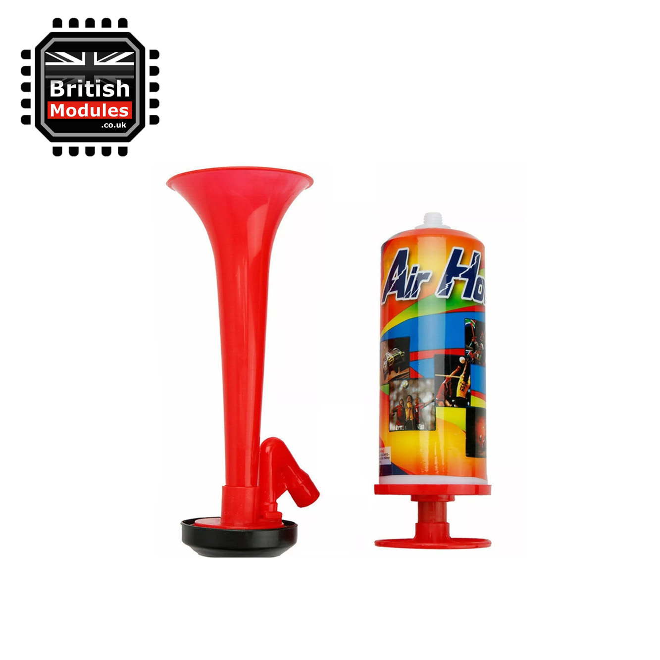 Loud Pump Action Air Horn Handheld Fog Horn for Football Events Festivals and Celebrations