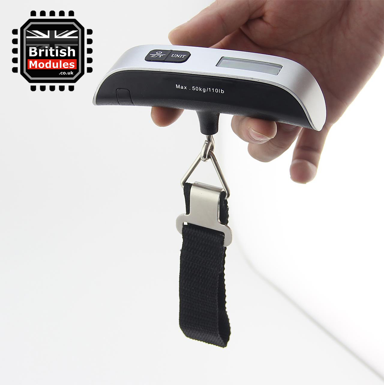 Digital Luggage Scale 50kg Portable Handheld Weigher for Travel Suitcase Bag