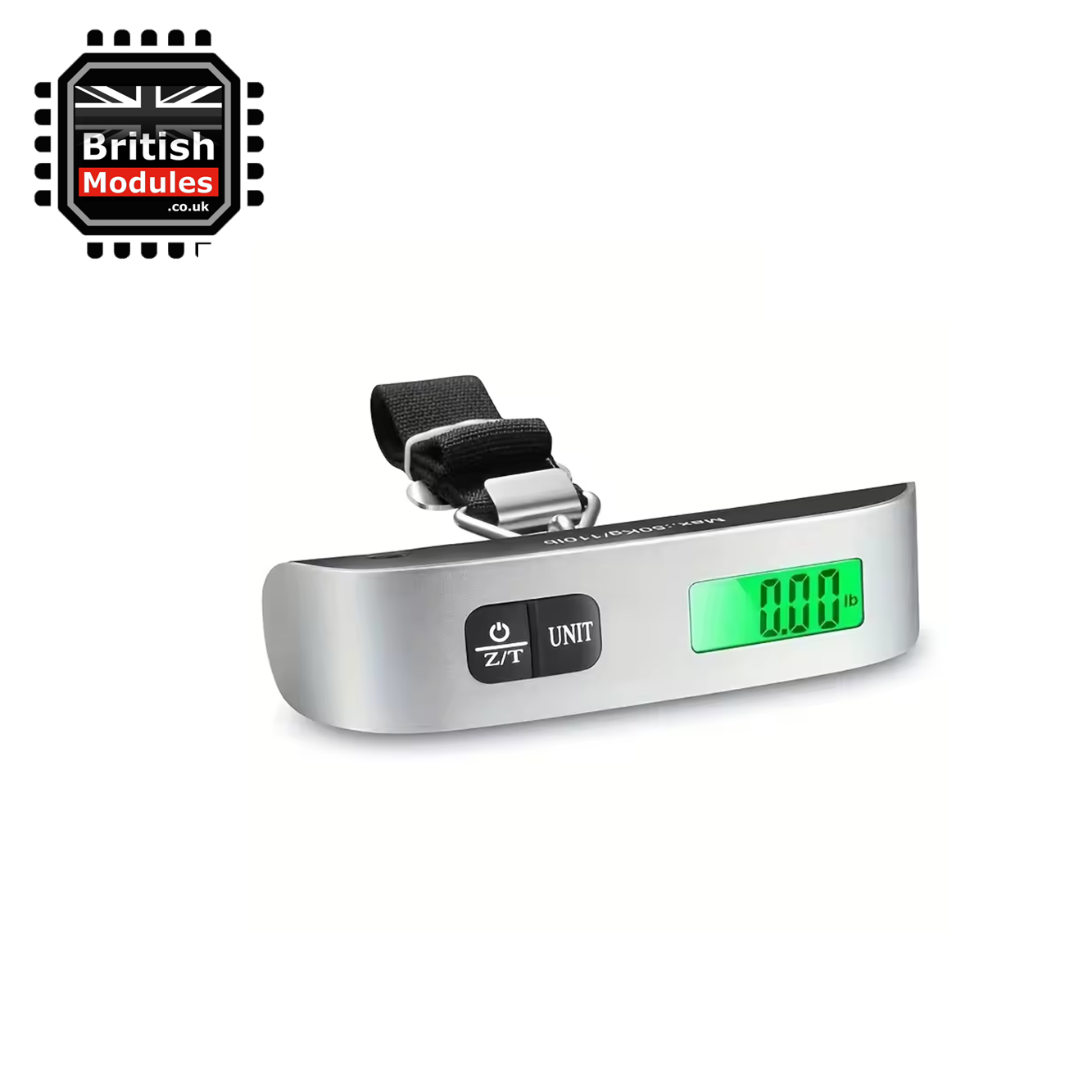 Digital Luggage Scale 50kg Portable Handheld Weigher for Travel Suitcase Bag