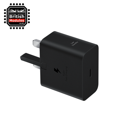 Samsung Galaxy 25W USB-C UK Power Adapter EP-T2510 Black