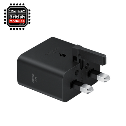 Samsung Galaxy 25W USB-C UK Power Adapter EP-T2510 Black