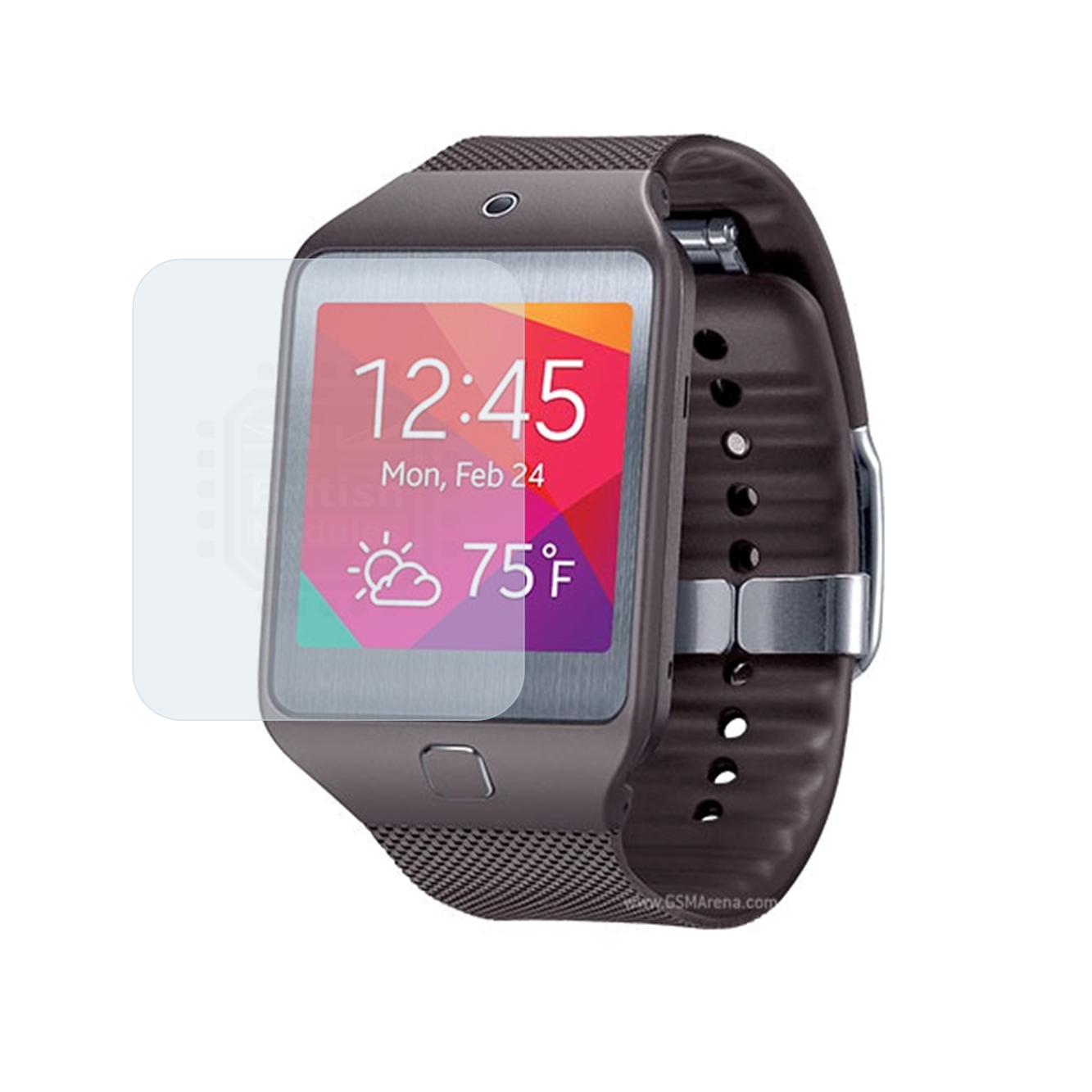 British Modules Samsung Galaxy Watch Clear Coat Self-Healing HydroGel Screen Protector Cover (Pack of 6)