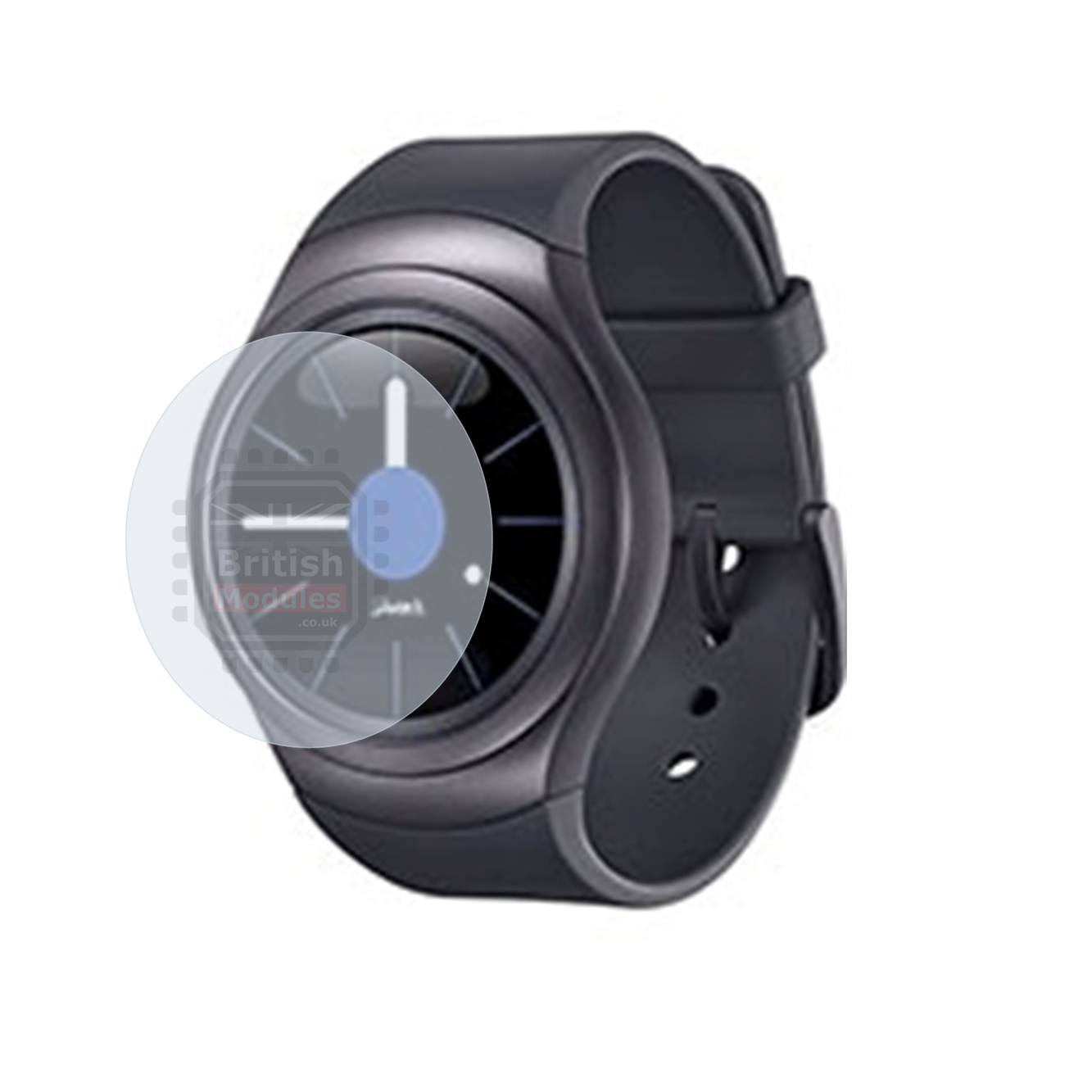 British Modules Samsung Galaxy Watch Clear Coat Self-Healing HydroGel Screen Protector Cover (Pack of 6)