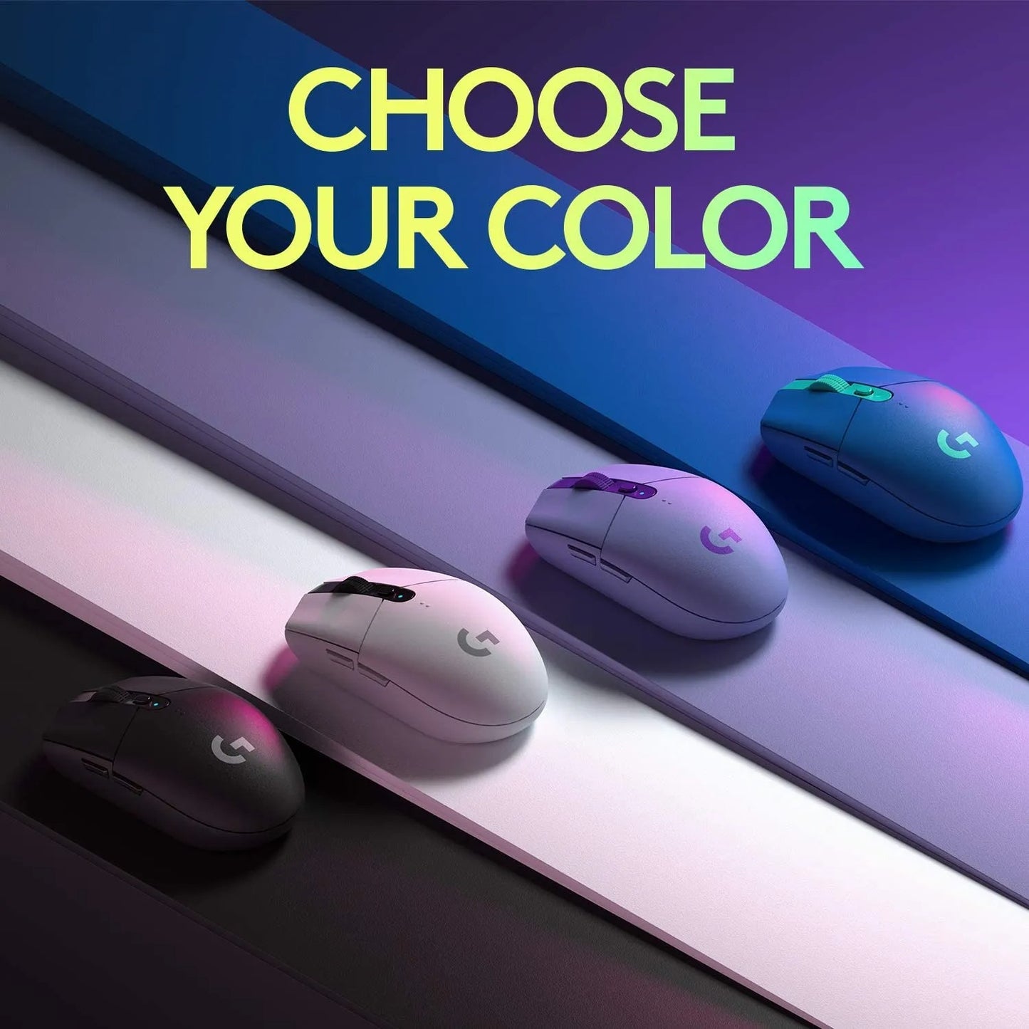 G304 Lightspeed Wireless Gaming Mouse White