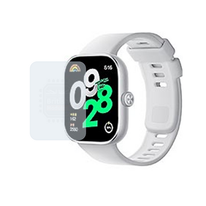 British Modules Xiaomi Watch Clear Coat Self-Healing HydroGel Screen Protector Cover (Pack of 6)