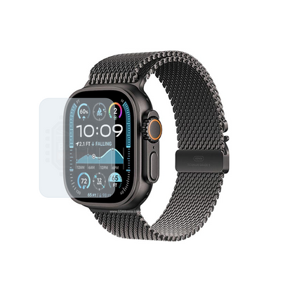 British Modules Apple Watch Clear Coat Self-Healing HydroGel Screen Protector Cover (Pack of 6)