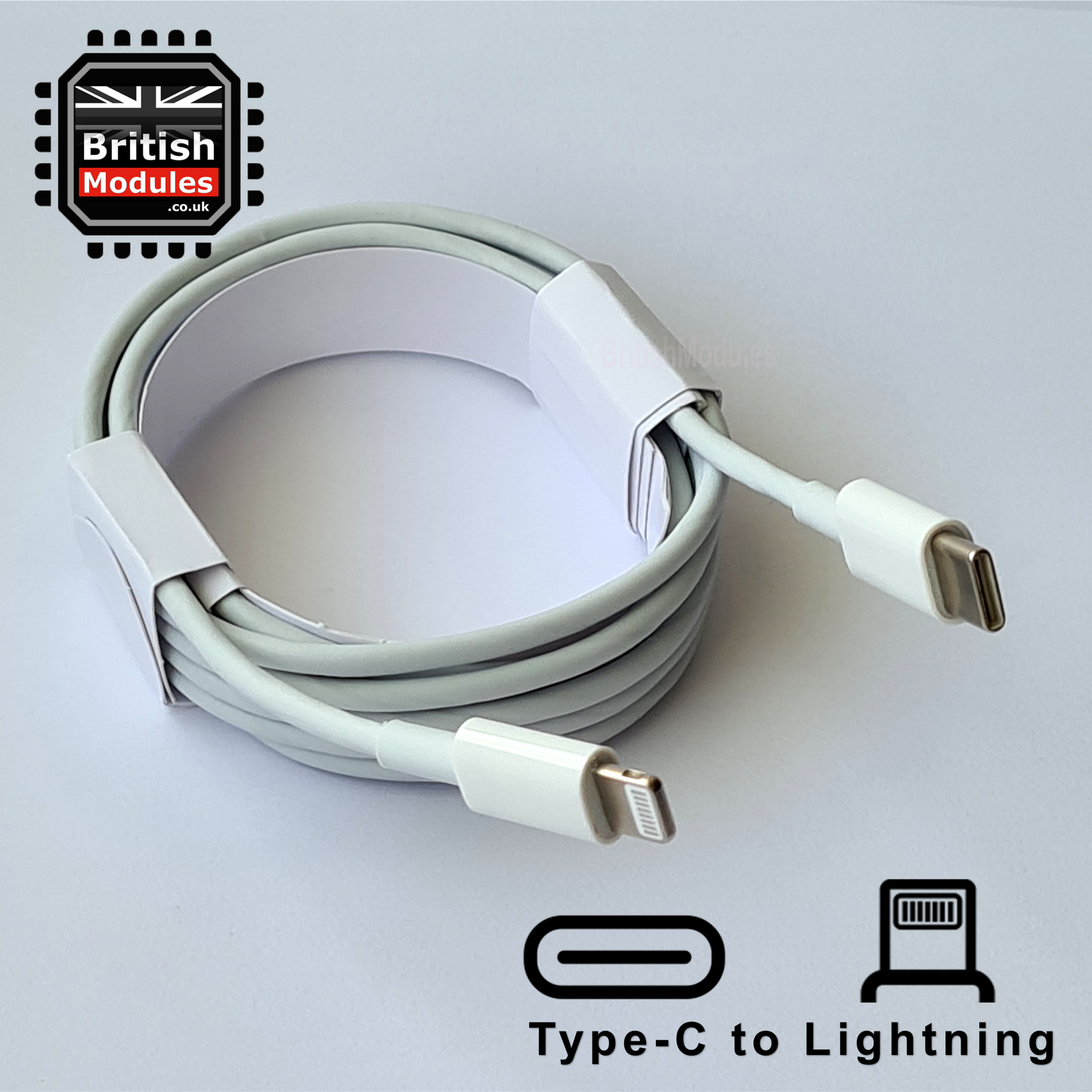 2M USB-C to Lightning Cable Sync Fast Charging Cable for Apple iPhone