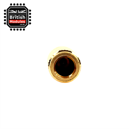 6.35mm Female to 3.5mm Male Stereo Audio Adapter Converter Gold Plated Headphone