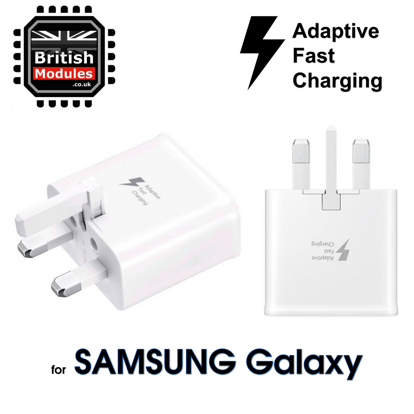 Samsung 15W Travel Adapter Adaptive Fast Charging Plug & Cable Type-C for Galaxy S8 S8+ S9 S10 Plus Note 8 9