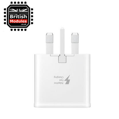 Samsung 15W Travel Adapter Adaptive Fast Charging Plug & Cable Type-C for Galaxy S8 S8+ S9 S10 Plus Note 8 9