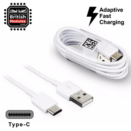 Official Samsung Galaxy S10 / S10 Plus USB Type C Sync & Charge Cable White