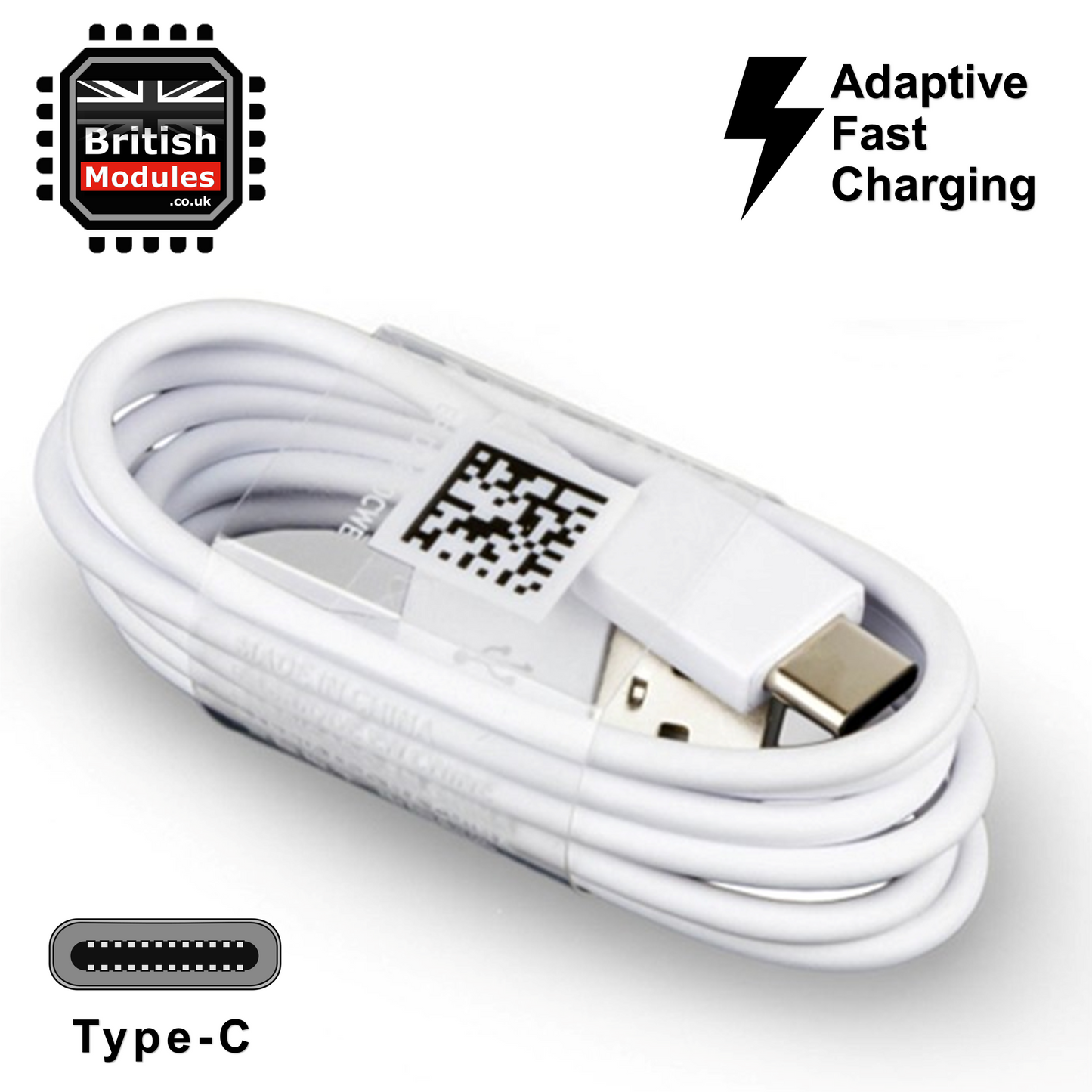 Official Samsung Galaxy S10 / S10 Plus USB Type C Sync & Charge Cable White