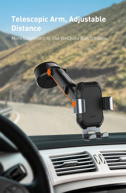 Car Mount Holder 360 Windshield Windscreen Dashboard Mount Phone Holder Gravity