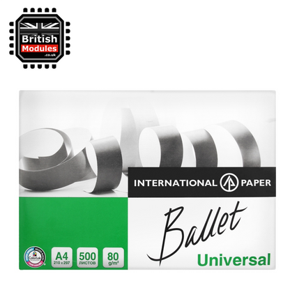 Ballet Universal A4 Copy Paper 80gsm Box of 5 Reams (2500 Sheets)