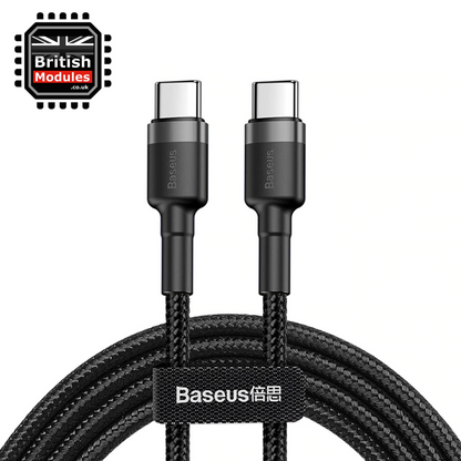 Baseus 60W USB-C to USB-C Cable 2M