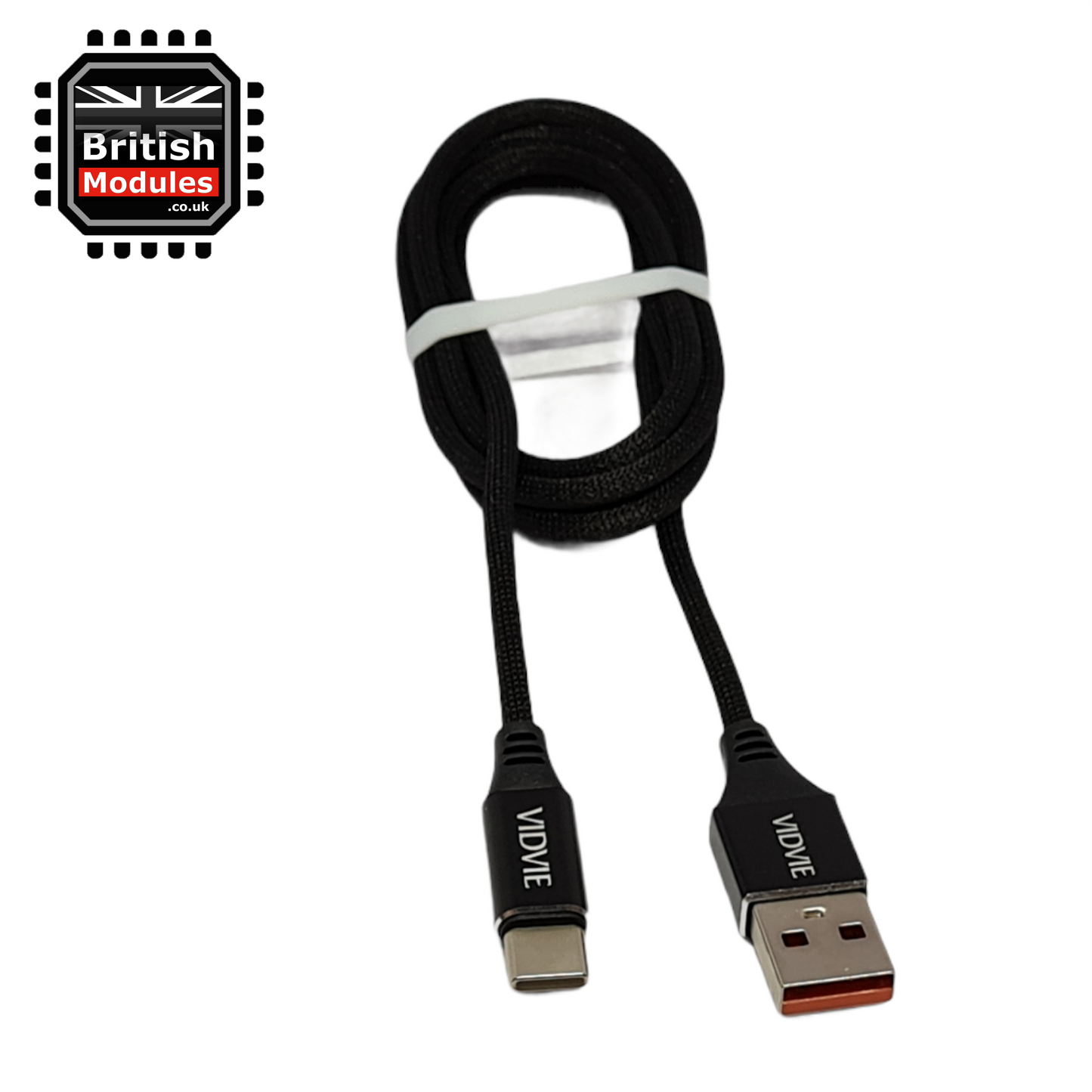 Premium Braided USB-C Type C Charging Cable Adaptive Fast Phone Charger Lead by VidVie