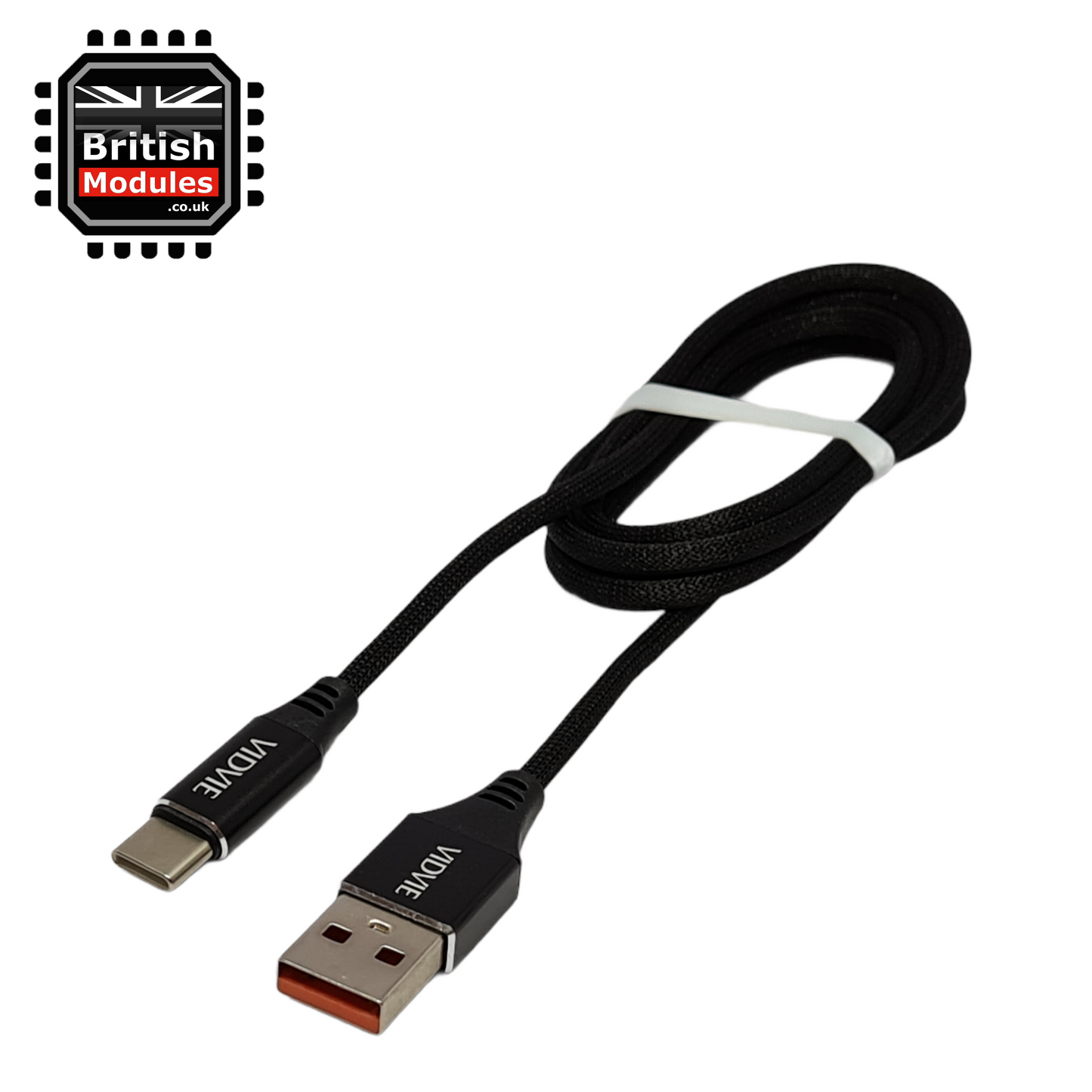 Premium Braided USB-C Type C Charging Cable Adaptive Fast Phone Charger Lead by VidVie