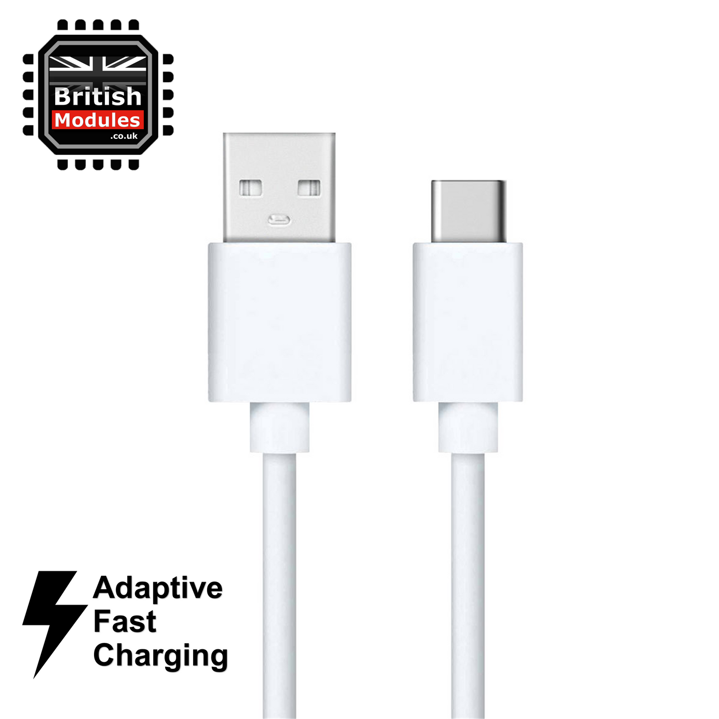 Fast Charging USB C Cable Type-C Fast Data Transfer Sync for Samsung Galaxy, Huawei, OnePlus, Oppo and more