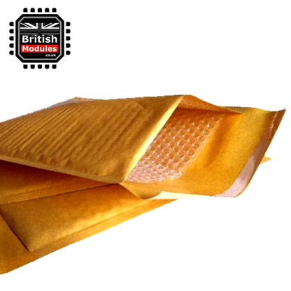 Gold Bubble Padded Lined Envelopes Mailer Bags Size 0 (140mm x 195mm) Pack of 10
