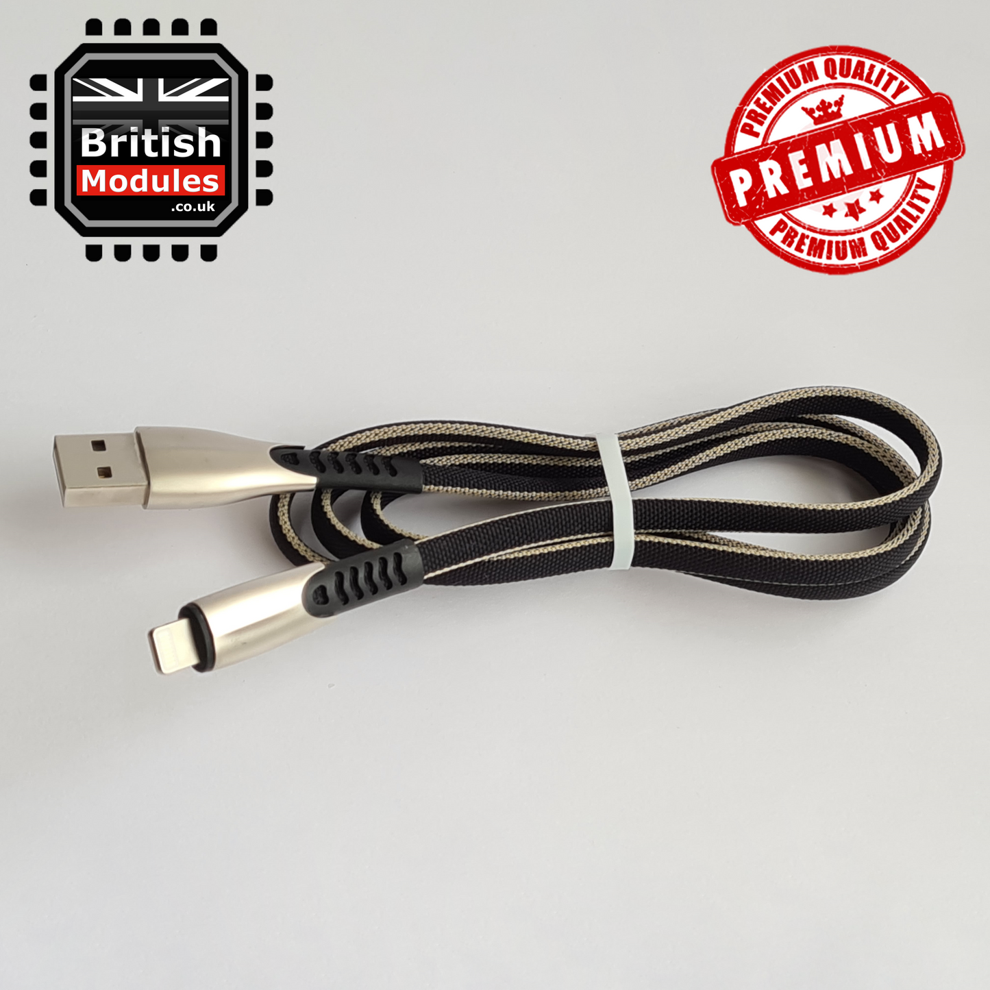 Heavy Duty Braided iPhone Lightning USB 3.0 Charger Cable 3A Fast Charger Cord