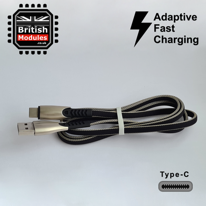 Strong Braided USB Type C Quick Fast Charging High Speed Data Sync Charger Cable