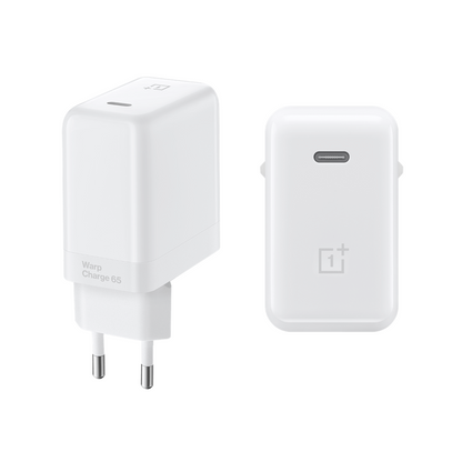 OnePlus SUPERVOOC & WARP Charge 65W Type-C Power Adapter USB-C 6.5A Charger EU Plug