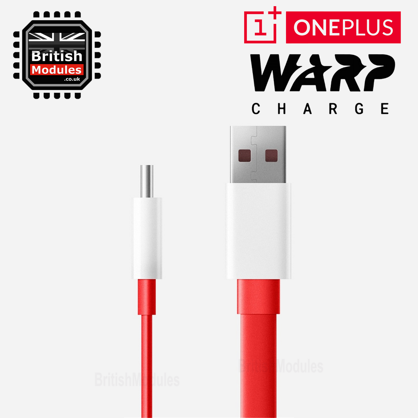 OnePlus SUPERVOOC / Warp Charge Type-C Cable 65W 6.5A Fast Charging 6 6T 7 7T 8 9 Pro