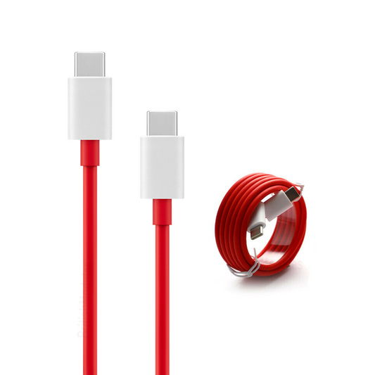 1.5M OnePlus SUPERVOOC / Warp Charge Type-C to Type-C Cable 6.5A 65W Fast Charging for 10 9 Pro 8 7 6 5