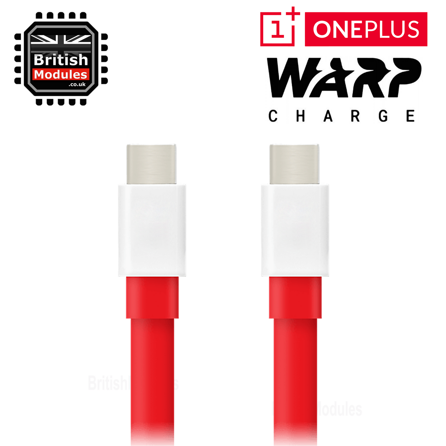 100cm OnePlus SUPERVOOC / Warp Charge Type-C to Type-C Cable 10 Pro 9 9Pro 8 8T 7 7T Nord N100 N10