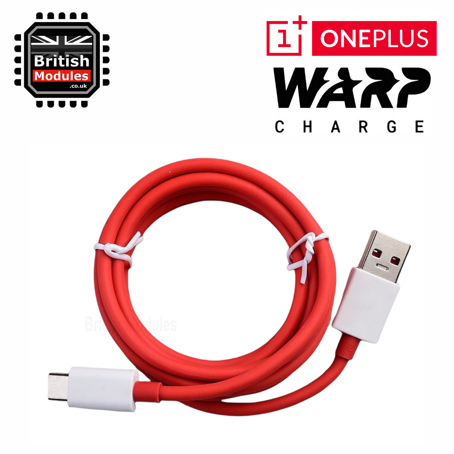 1.5M OnePlus SUPERVOOC / Warp Charge Type-C Cable USB Fast Charger 6.5A 65W 6 7T 7 Pro 8 8T 9 Nord