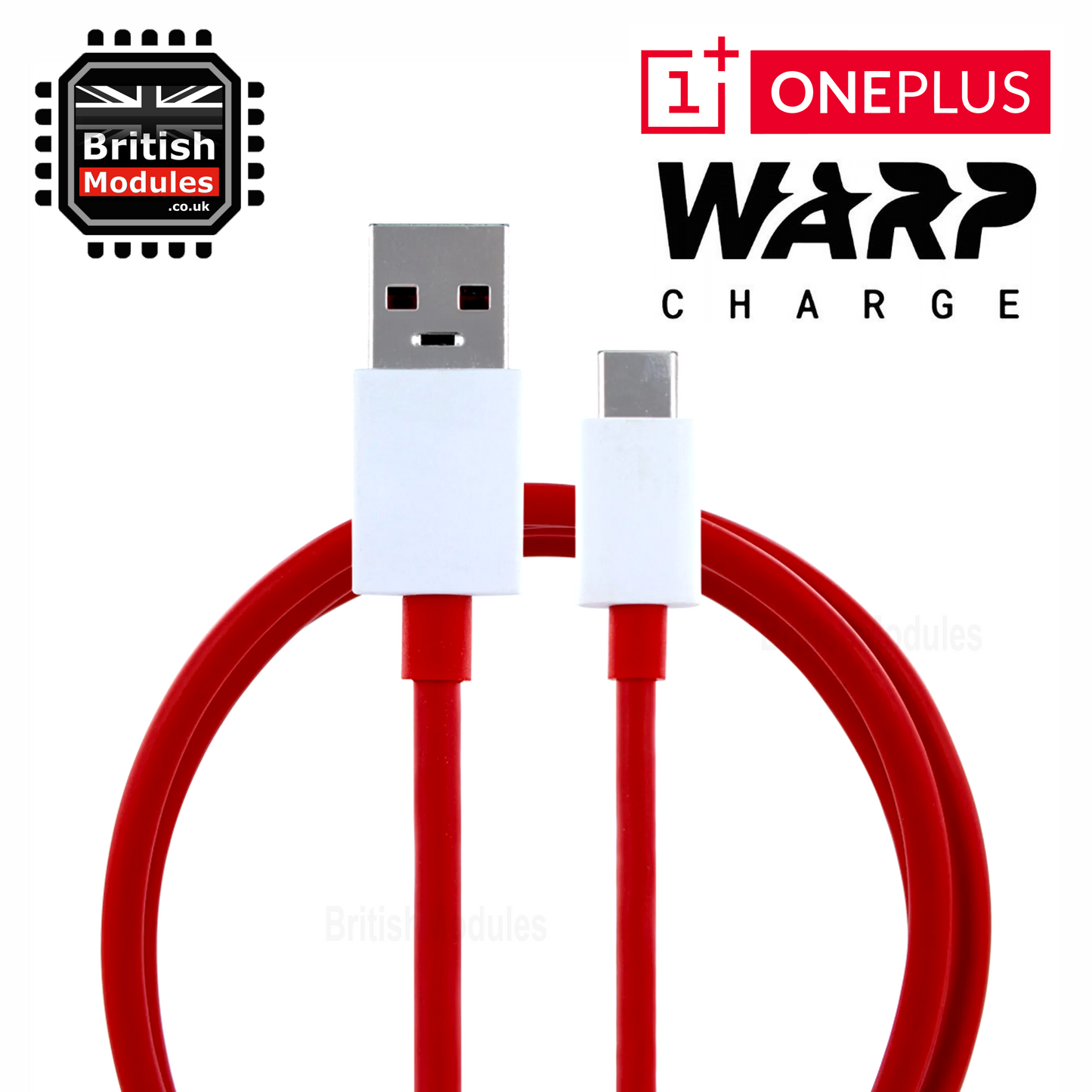 1.5M OnePlus SUPERVOOC / Warp Charge Type-C Cable USB Fast Charger 6.5A 65W 6 7T 7 Pro 8 8T 9 Nord