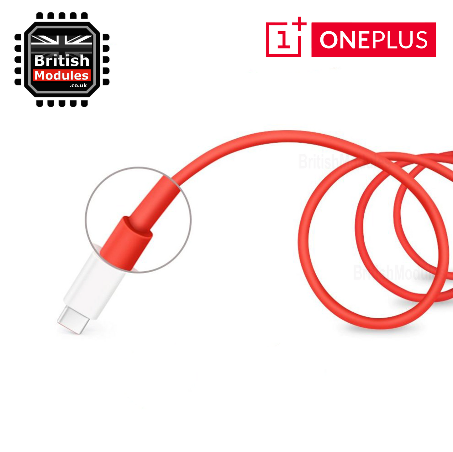 1.5M OnePlus SUPERVOOC / Warp Charge Type-C Cable USB Fast Charger 6.5A 65W 6 7T 7 Pro 8 8T 9 Nord