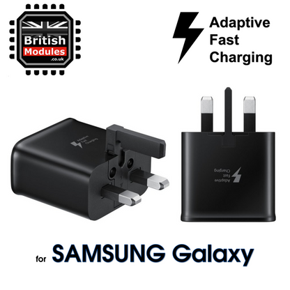 Fast Charger Plug & USB C Type Cable for SAMSUNG Galaxy S8 S9 S10 Lite Mains Charger