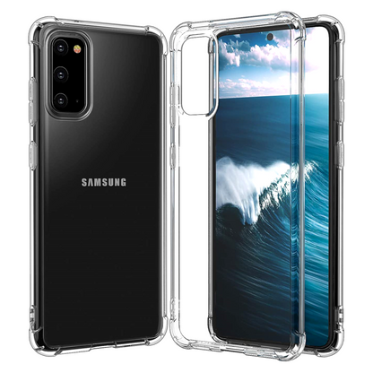 Samsung Galaxy Case Shockproof Crystal Clear Soft Silicone Gel Bumper Cover Protective Slim Drop Protection