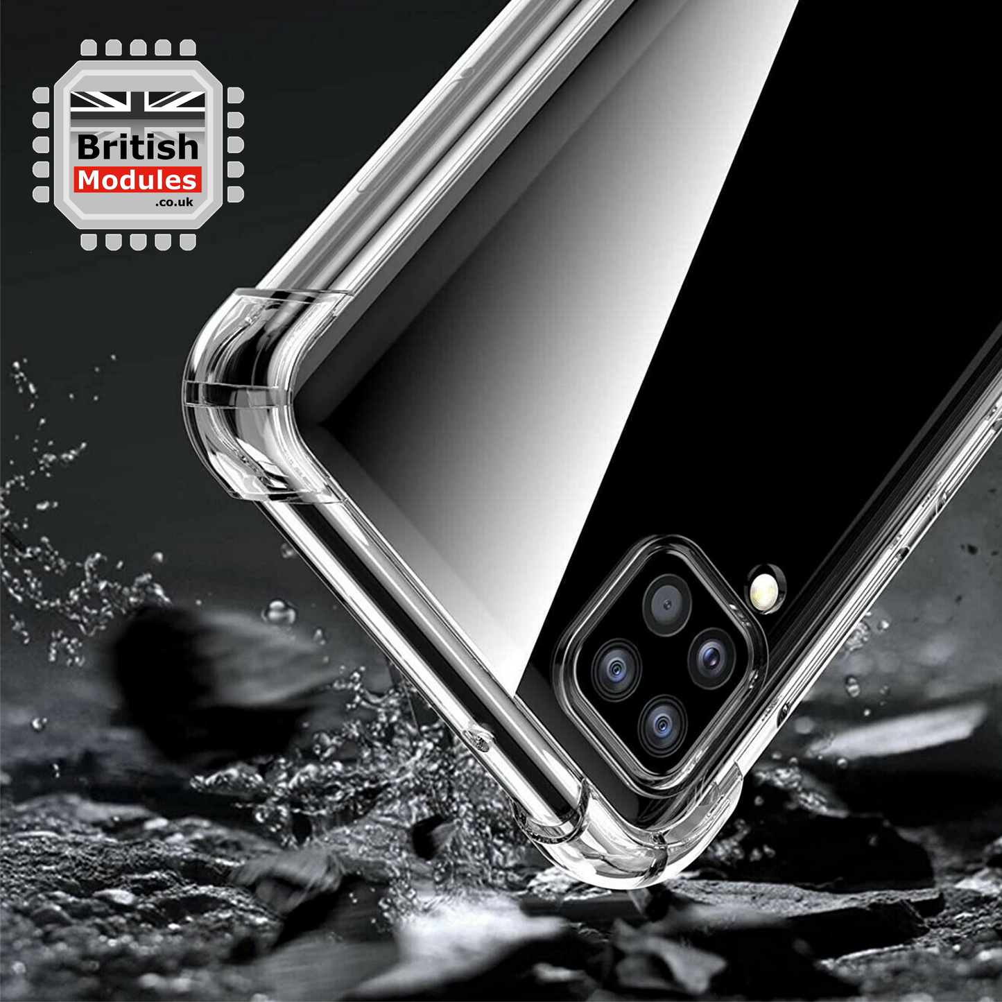 Samsung Galaxy Case Shockproof Crystal Clear Soft Silicone Gel Bumper Cover Protective Slim Drop Protection