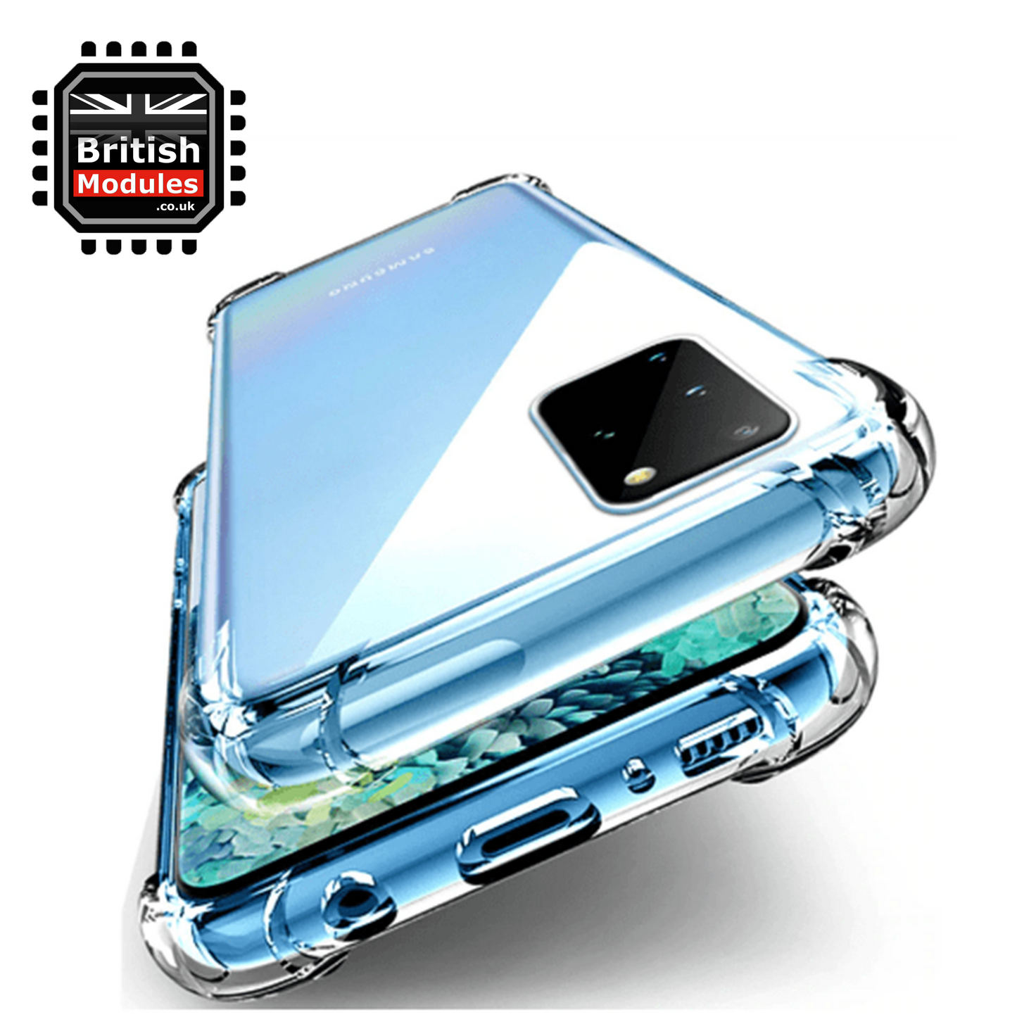 Samsung Galaxy Case Shockproof Crystal Clear Soft Silicone Gel Bumper Cover Protective Slim Drop Protection