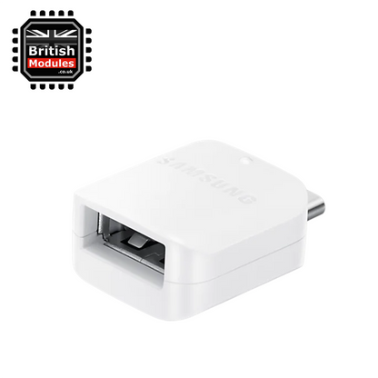 Samsung OTG Adapter USB Type-A Female to USB Type-C Male Connector White