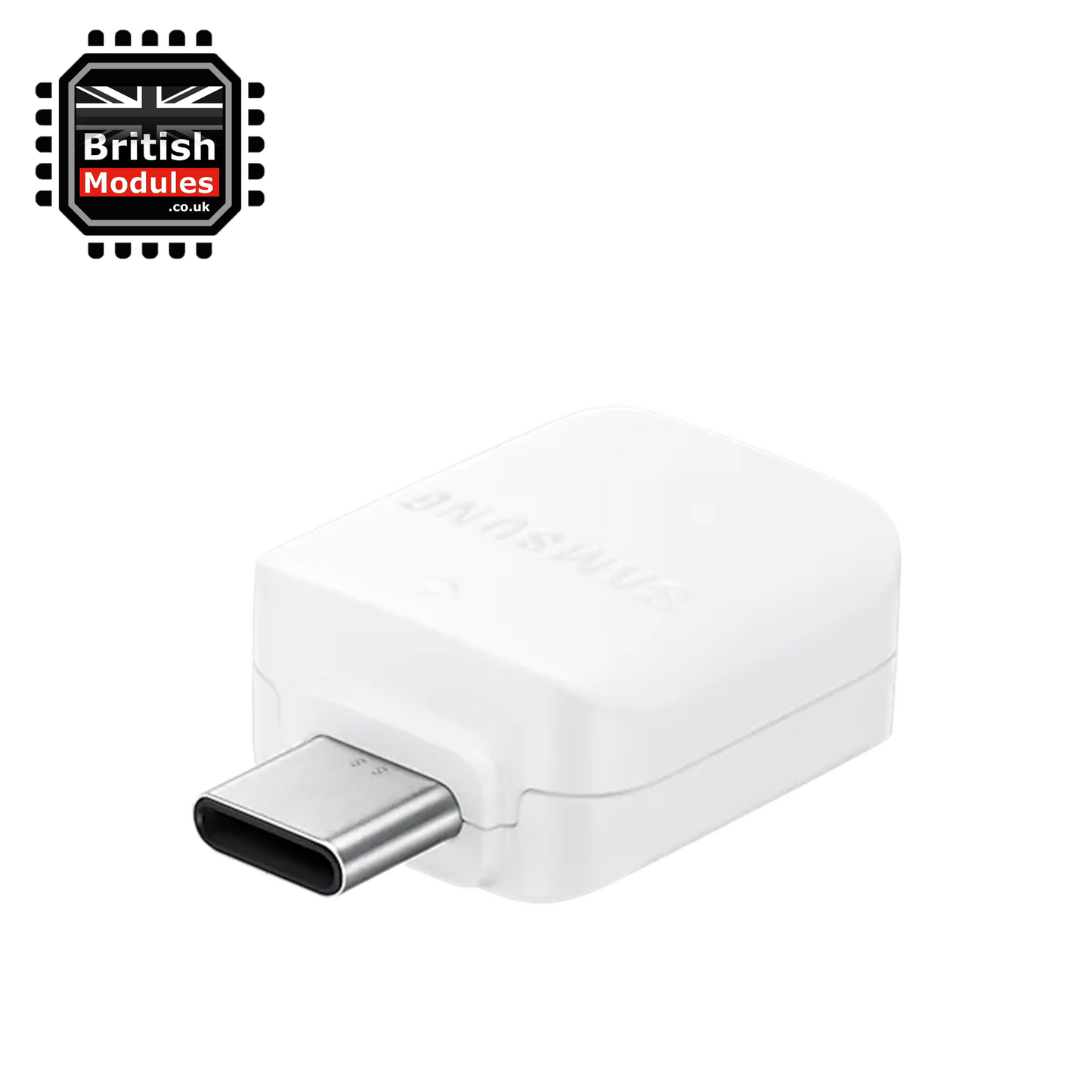 Samsung OTG Adapter USB Type-A Female to USB Type-C Male Connector White