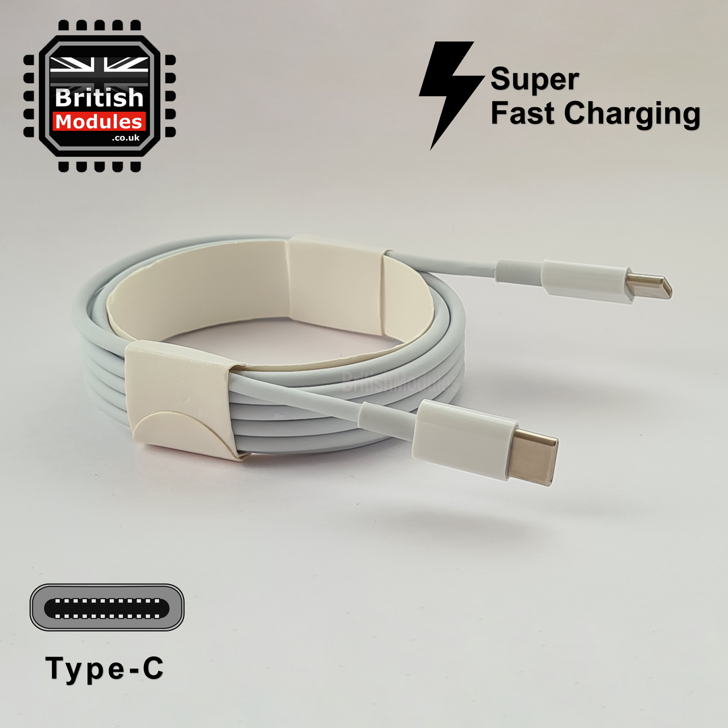2M USB C to USB C Charge Cable Sync Cable for MacBook iPad iPhone Samsung