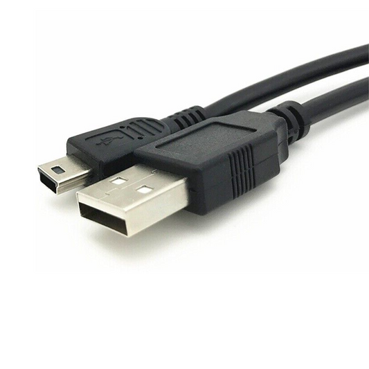 USB A to Mini USB 2.0 A Male to Mini B Male Cable 1M