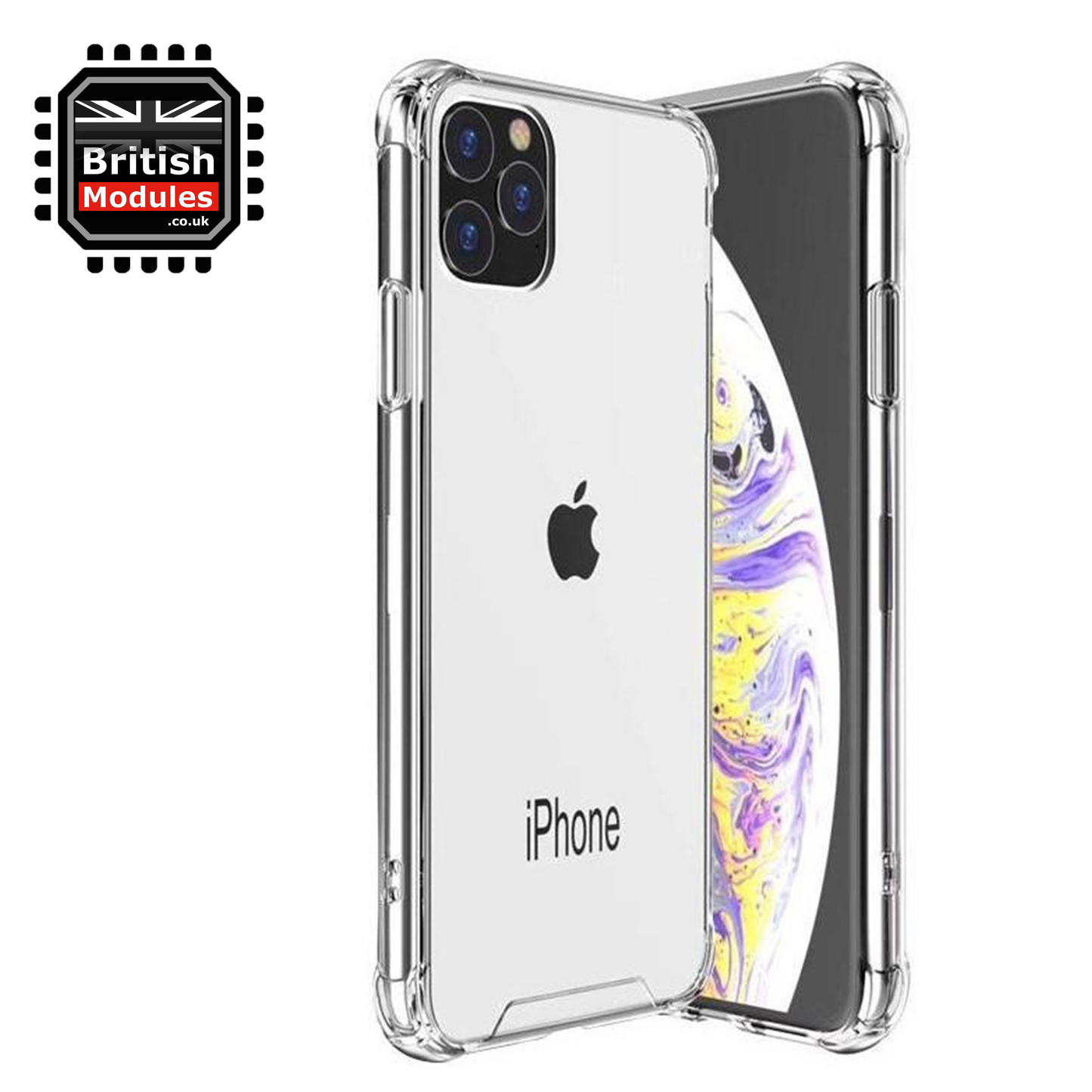 iPhone 15 Pro Max Plus 14 13 12 11 X XR XS 8 SE Case Shockproof Crystal Clear Soft Silicone Gel Bumper Cover Protective Slim Drop Protection