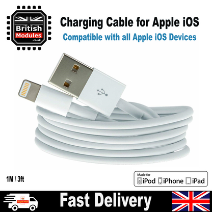 USB Charger & Data Sync Cable Lead For Apple iPhone X XR XS Max 5s 5c 6 7 8 Plus